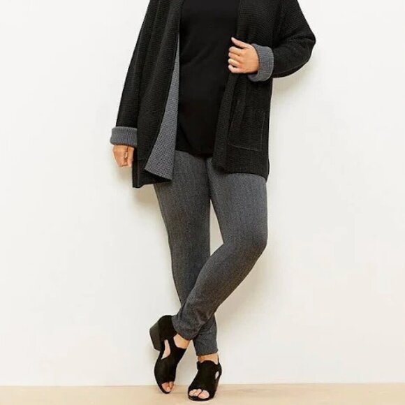 Eileen Fisher Iris Black Suede Cut Out Wedge Heels Sz 7 - Picture 4 of 10